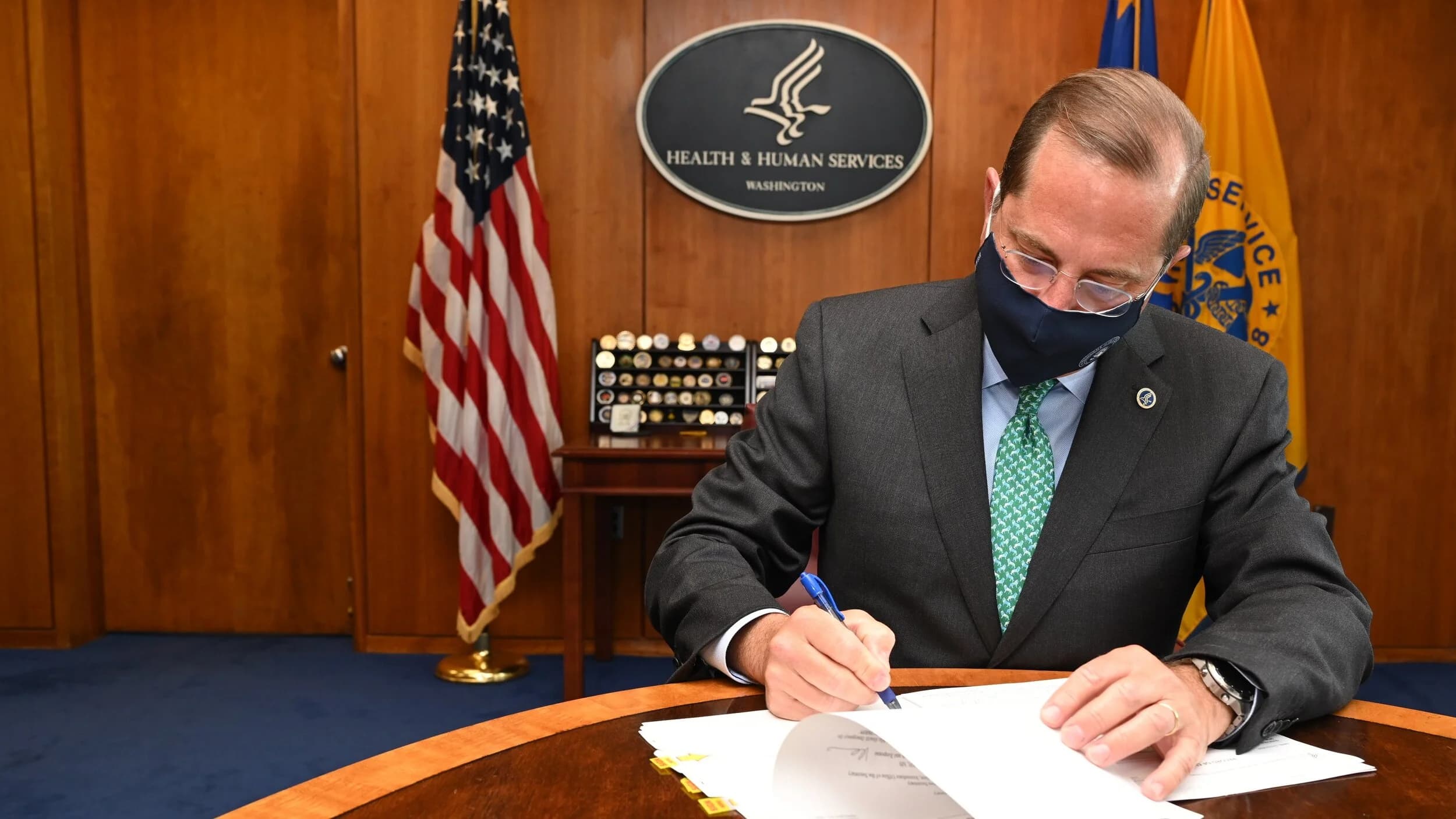 美國衛生部長將訪問台灣。圖片來源：Alex Azar/Twitter