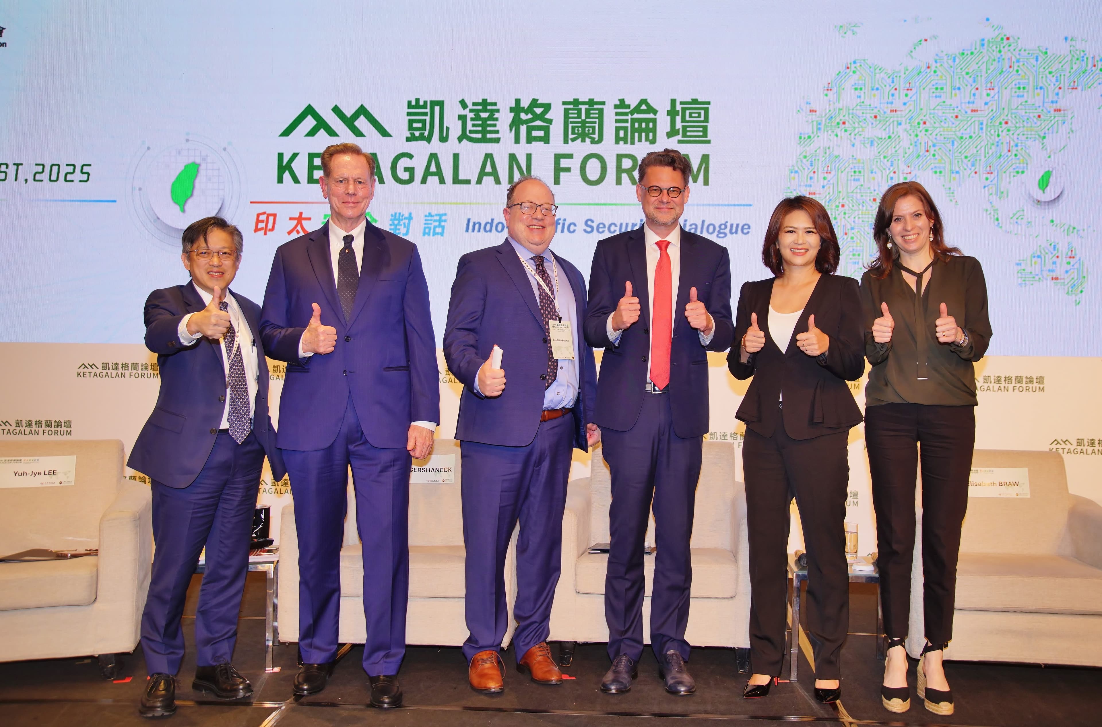 卜大年2025年來台參加由中華民國外交部與台灣經濟研究院共同主辦的常年大型國際安全會議「凱達格蘭論壇」，並擔任與談人。圖片來源：ketagalanforum.tw