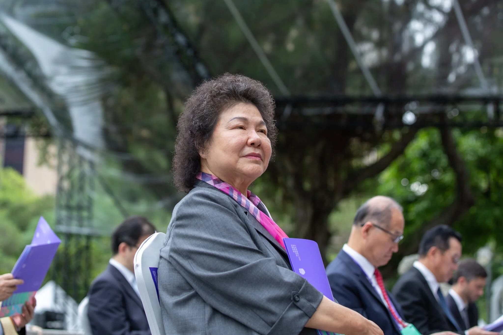 前總統府秘書長陳菊將出任監察院長。攝:Wang Yu Ching/Office of the President