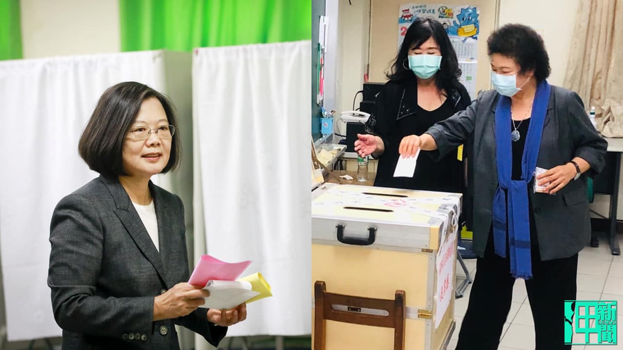 中選會嗆告韓粉監票! 揭蔡英文、陳菊都在投票所內拍照