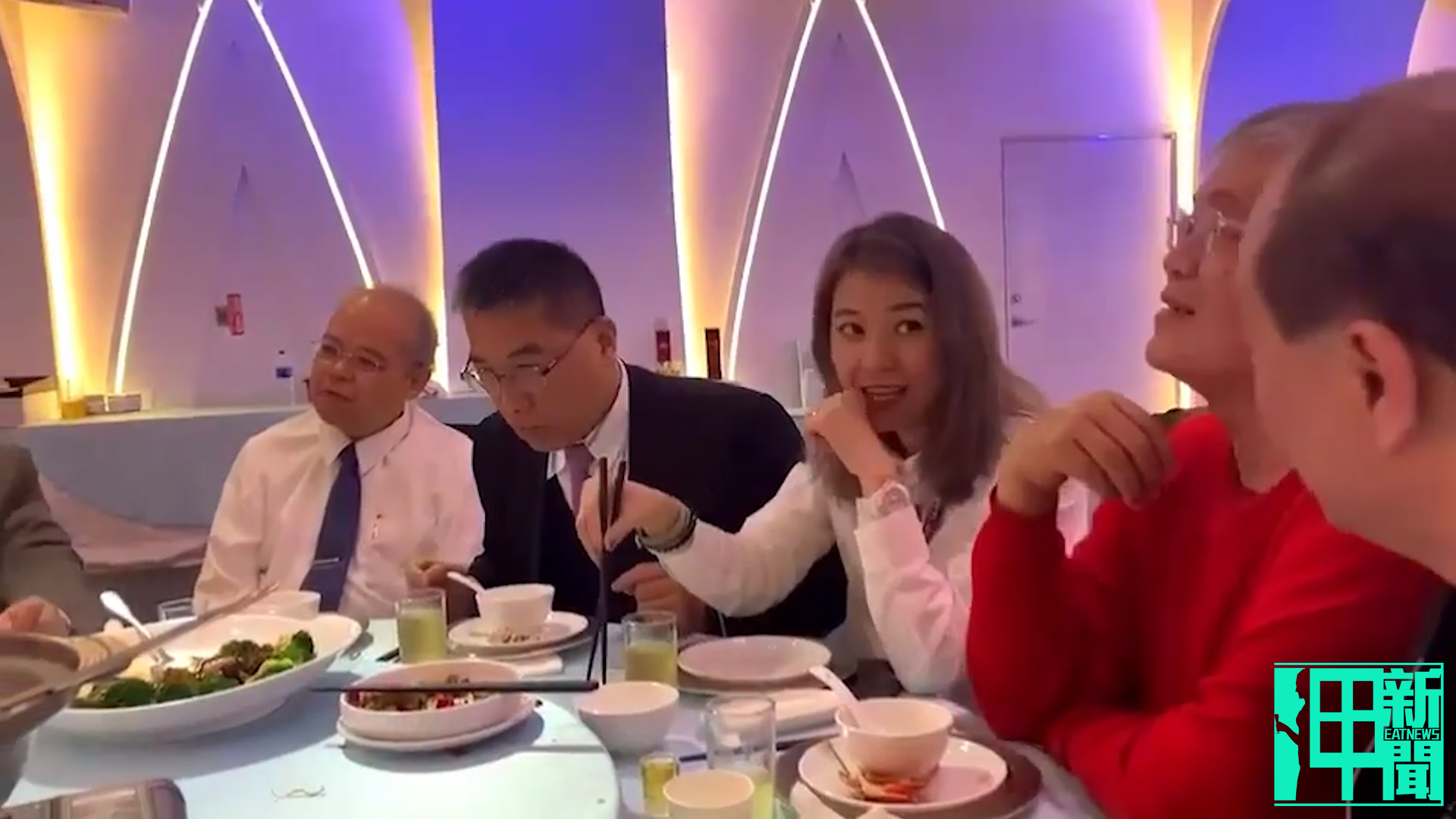 驚見「芳」東! 徐國勇、趙映光、黃承國同桌畫面曝光